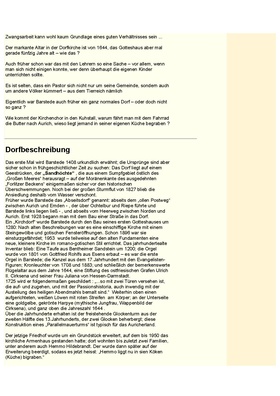 Text Barstede von Bernhard Buttjer