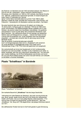 Text Barstede von Bernhard Buttjer