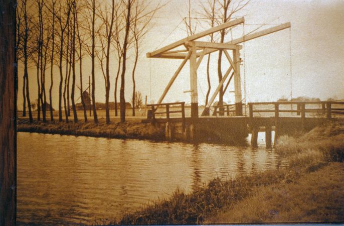 Klappbrücke am Krummen Tief