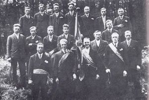 Boßelverein "Hoffnung" um 1930.jpg