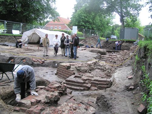 Ausgrabungen an der Klosterstätte