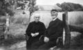 Pastor Heinrich Riese und Frau.