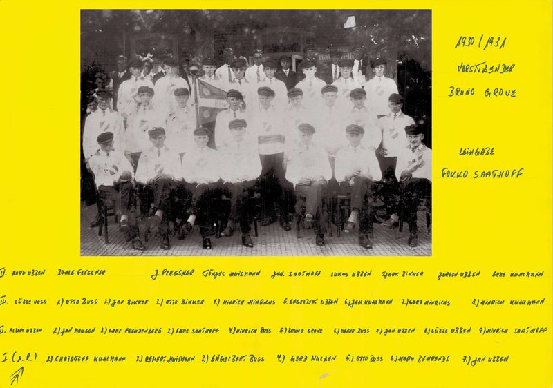 Datei:Boßelverein Ihlowerfehn 1930 - 1931.jpg