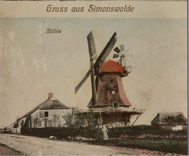 Datei:MUEHLE SIMONSWOLDE VOR1914.jpg